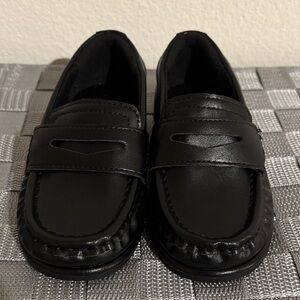Zara Kids Black Moccasins